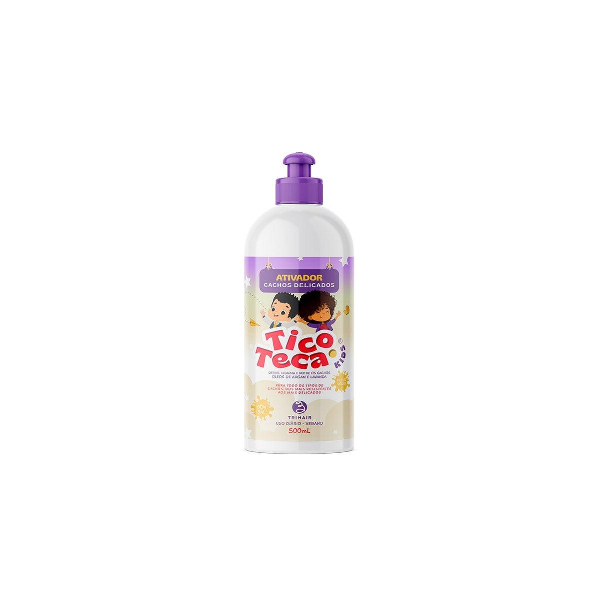 Ativador de Cachos Tico e Teca Cachos Delicados - Trihair- 500g - Trihair Cosméticos